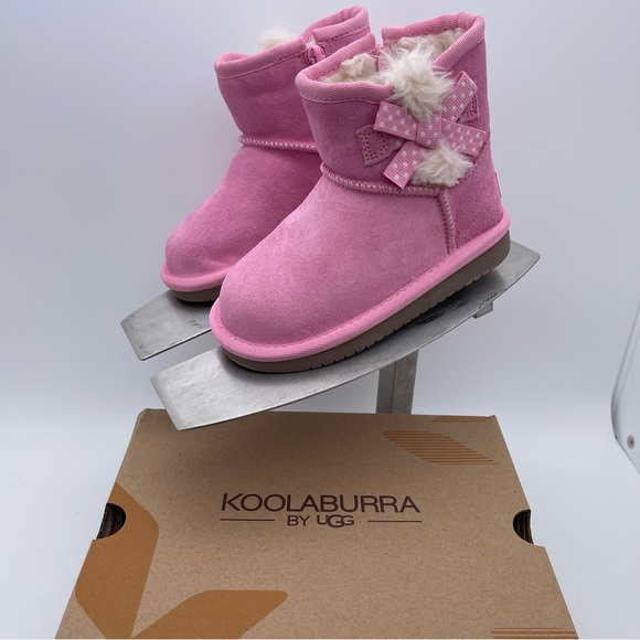 Koolaburra Shoes Kookaburra By Ugg Little Girl Pink Boots 7 New